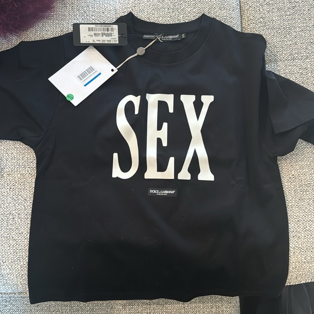 Dolce & Gabbana Shirt. Sex Collection. NEW